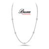 NATURAL DIAMOND TENNIS NECKLACE