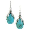 Image 3 : Montana Silversmiths - Women's Sterling Lane Crowns of Glory Turquoise Necklace and Earrings