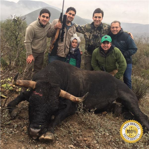 3-DAY MEXICAN FERAL FIGHTING BULL & EXOTIC HUNT FOR 1 HUNTER & 1 NON-HUNTER
