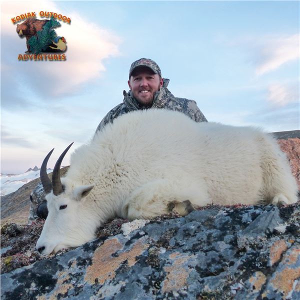 9 - DAY ALASKAN HUNT FOR 2 MOUNTAIN GOATS AND 1 SITKA BLACKTAIL DEER FOR 1 HUNTER & 1 NON-HUNTER