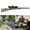 Image 4 : GRIFFIN & HOWE HIGHLANDER LITE RIFLE PACKAGE W/SWAROVSKI SCOPE AND HUDSON FARM STAY