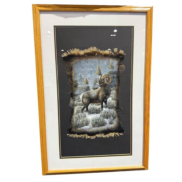 Acrylic Painting on Feather - Photo is Representative of Sherry's Work