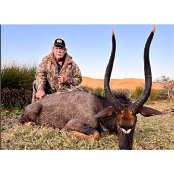 THORMAHLEN & COCHRAN SAFARIS:  9-Day Hunting Safari for One Hunter and One Observer for Cape Eland, 
