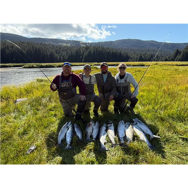 KODIAK BIG TIMBER LODGE: 6-Night, 5-Day Alaska Fishing Trip for Two with Kodiak Big TImber Lodge