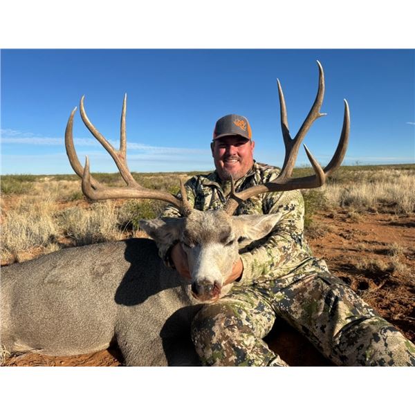 2026 New Mexico Mule Deer Hunt for 2 on Private Ground