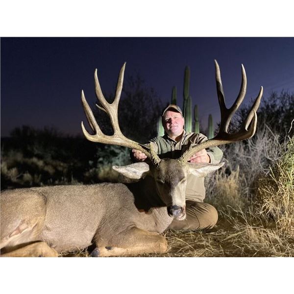 Sonora Mexico Mule Deer for Hunt for 2 Hunters MX Hunting Co.