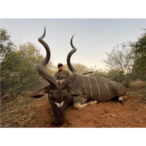8-Day 2027 South Africa Trophy Kudu Hunt for One (1) Hunter & One (1) Guest
