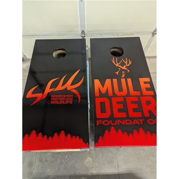 Custom MDF & SFW Cornhole board set
