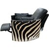 Image 1 : Zebra Snug Swivel Recliner