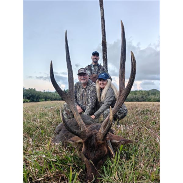 7-day Mauritius Javan Rusa Deer Hunt for One Hunter and One non-hunter