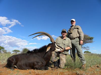 Sable Hunter 7-day South Africa Sable Hunt for One Hunter and One Non-Hunter