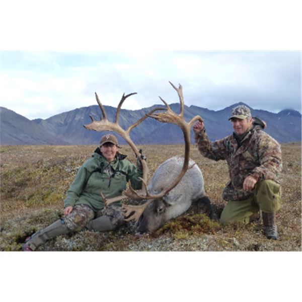 6-day Alaskan Barren Ground Caribou Hunt for One Hunter