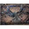 Image 1 : Pair of Custom "On Eagles Wings" Gates, by DAM Sculptures
