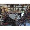 Image 2 : Pair of Custom "On Eagles Wings" Gates, by DAM Sculptures