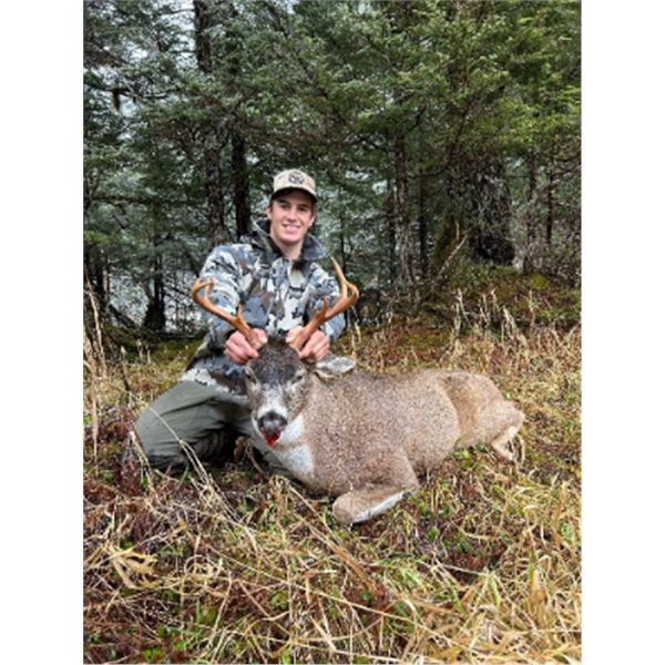 5-day Alaska Boat Based Sitka Black-tailed Deer Hunt for Four Hunters