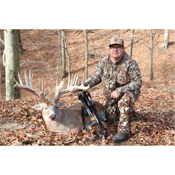 3-day Ohio Northeastern White-tailed Deer Up to 250 SCI Hunt for One Hunter