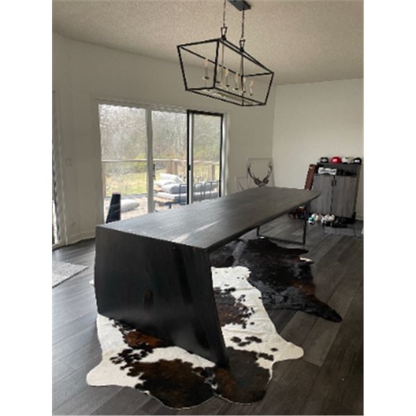 Ebonized Waterfall Table