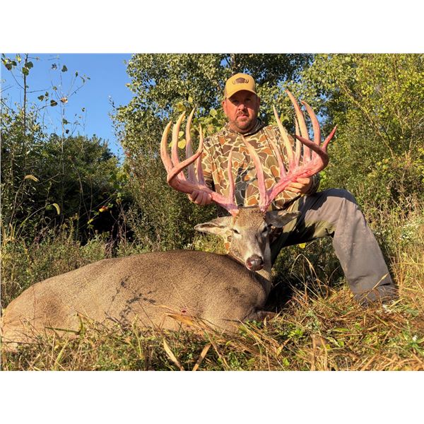 3-day Indiana Northeastern White-tailed Deer Hunt for One Hunter and One Non-Hunter