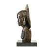 Image 2 : Green Verdite Sculpture titled "Zulu Maiden" by James Tandi