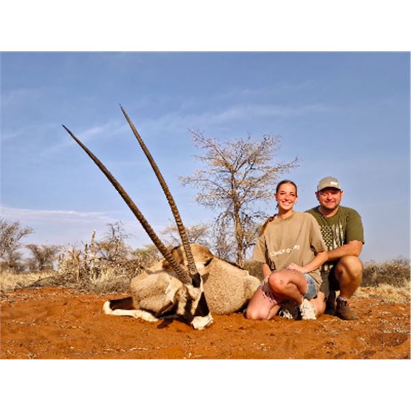 8-day Namibia Plains Game Hunt for One Hunter and Two Non-Hunters with $6,000 Trophy Fee Credit