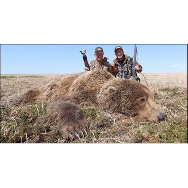 15-day Alaska Coastal Brown Bear Hunt for Two Hunters