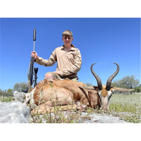 8-day Namibia Plains Game Hunt with $6,000 credit for each hunter for Four Hunters