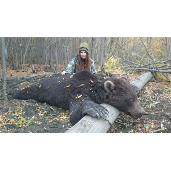 6-day Kamchatka, Russia Brown Bear hunt for One Hunter and One Non-Hunter