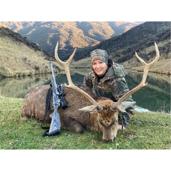 5-day New Zealand Sika Deer Hunt for One Hunter and One Non-Hunter