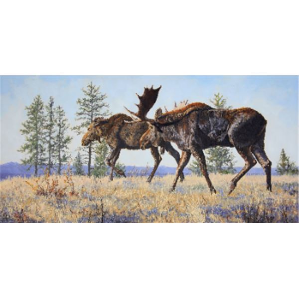 Original Oil Painting Titled "The Suitor" by Linda Besse