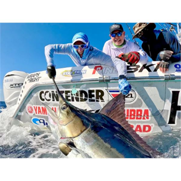 4-day Costa Rica Marlin, Sailfish, Roosterfish and Tuna Fishing for Two Anglers