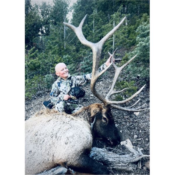 3 day Utah Rocky Mountain Elk for One Hunter