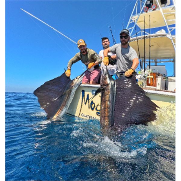 5-Night (3-days of fishing) Guatemala Sport Fishing Adventure For Two Anglers