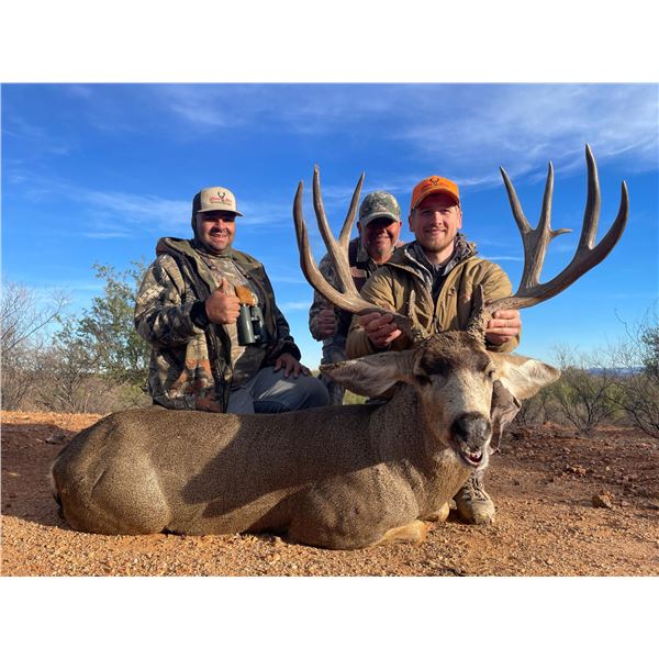 6-day Mexico Desert Mule Deer Hunt for One hunter and One Non-hunter