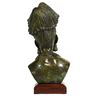 Image 4 : “Braided Lady” – Original Verdite Stone Sculpture by James Tandi