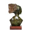 Image 3 : “Zulu Traditional” Green Verdite Sculpture by James Tandi