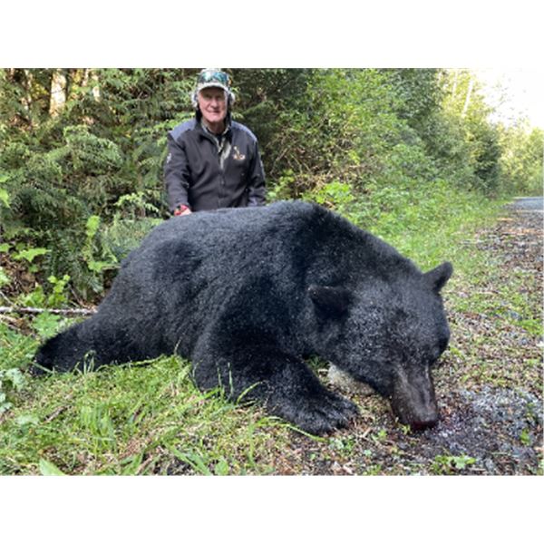 5-day Vancouver Island Black Bear Hunt for One Hunter and One Non-Hunter