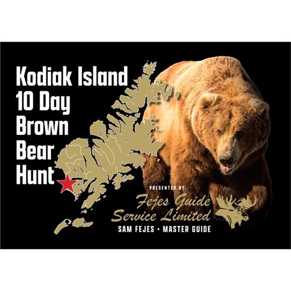 10-day Alaska Brown and Black Bear Hunt for One Hunter