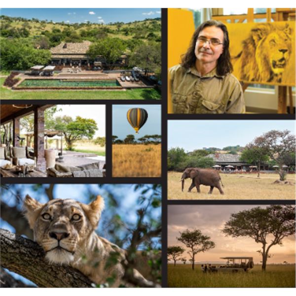 Singita Serengeti House Art & Safari Experience with John Banovich