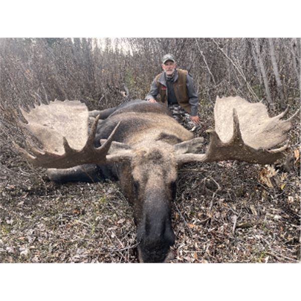 10-day Yukon Alaska-Yukon Moose Hunt for One Hunter