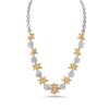 Image 1 : Natural Fancy Yellow Diamond Necklace by Baranof Jewelers