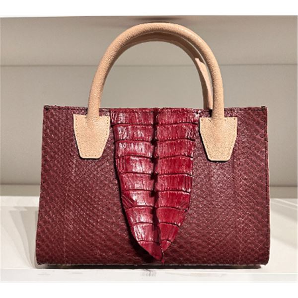 Python Skin Tote Bag