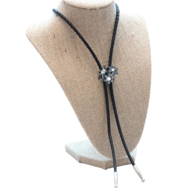 Bullet Bloom Sterling Silver Bullet Cluster Bolo Tie