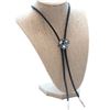 Image 1 : Bullet Bloom Sterling Silver Bullet Cluster Bolo Tie
