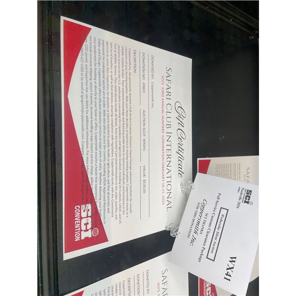 Full Service Customs Clearance Package