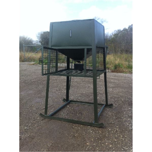 Atascosa Wildlife Supply's 2000lb Broadcast Feeder