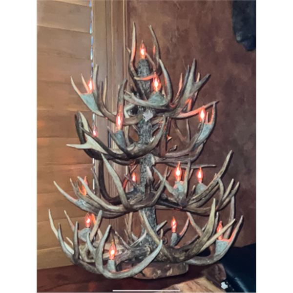 Handcrafted Antler Christmas Tree