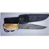 Image 2 : Custom Stainless Damascus Bowie Knife by Stamascus Knife Works/Beauchamp Knives
