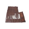 Image 3 : 5 Piece Essential Knife Set and Leather Roll Bag