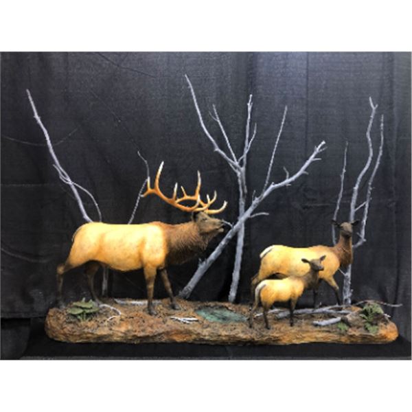 Original Bronze Sculpture Titled "Among the Deadwood" by Karl Lansing