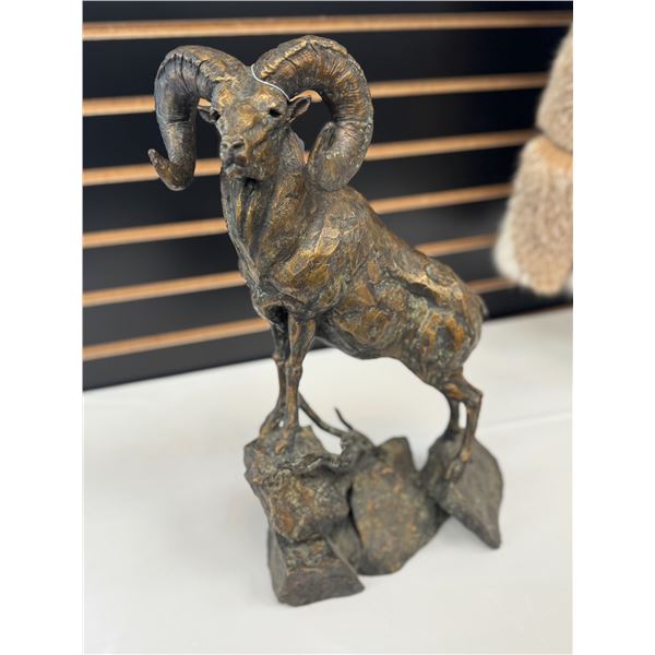 Bronze Big Horn Sheep by John Lewton
